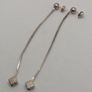 Elegant Silver Dangle Earrings